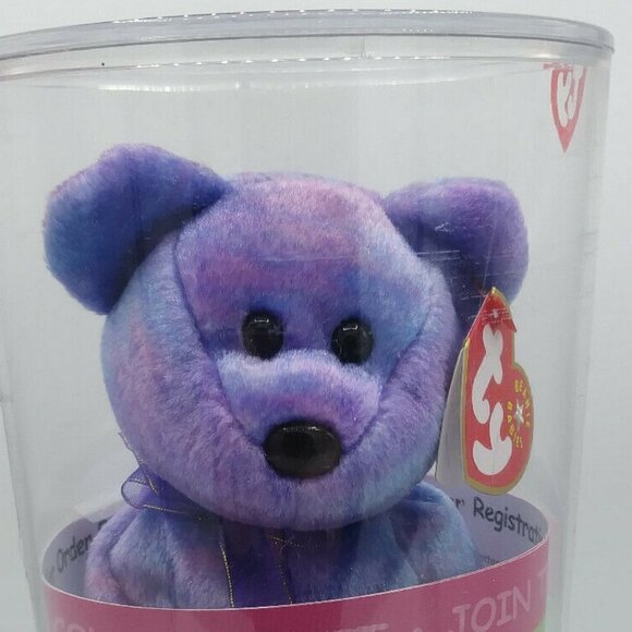 TY Beanie Baby Collector's Club Bear - Clubby IV - Retired - Factory Sealed - Picture 2 of 8